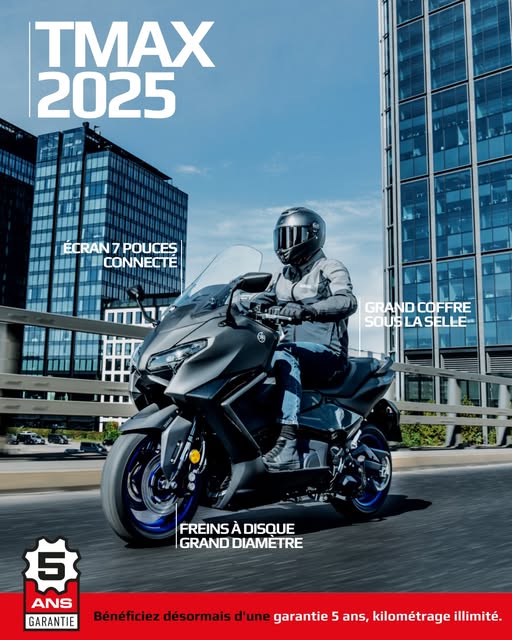 Chalon Motos - TMAX & TMAX Tech MAX 2025 